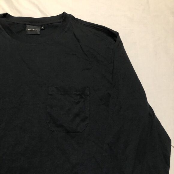 Richer Poorer Men's Long Sleeve Pocket Tee Size XL Navy Blue MSRP $42 - Picture 4 of 11